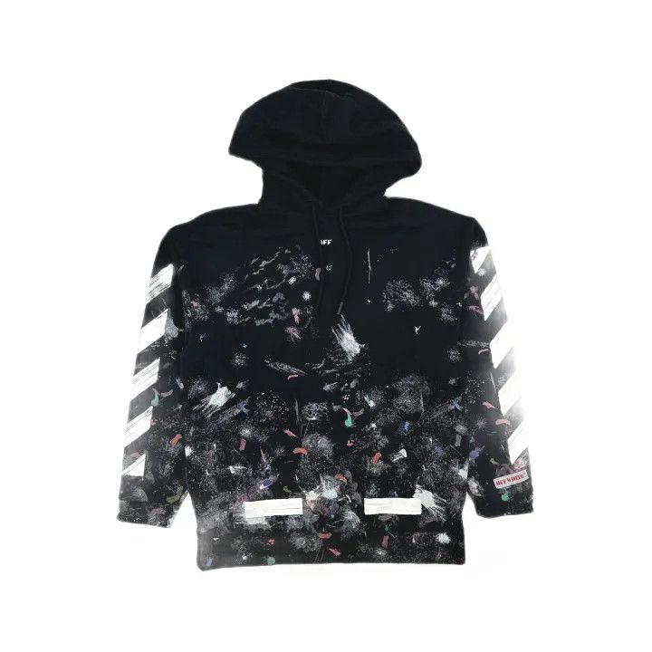 Off-White Off-White Black Graphic Print Sweatshirt for Men 0079 Size US XS / EU 42 / 0 - 2 Thumbnail