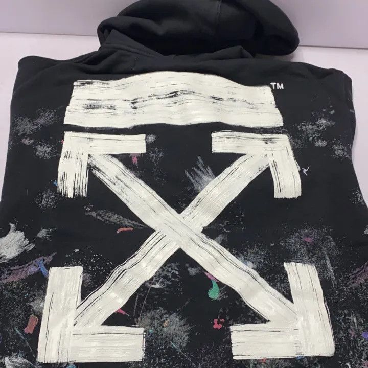 Off-White Off-White Black Graphic Print Sweatshirt for Men 0079 Size US XS / EU 42 / 0 - 5 Thumbnail