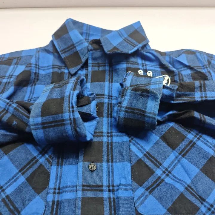 Off-White OFF-WHITE Plaid Animal Print Button-Up Shirt 0079 Size US L / EU 52-54 / 3 - 11 Thumbnail