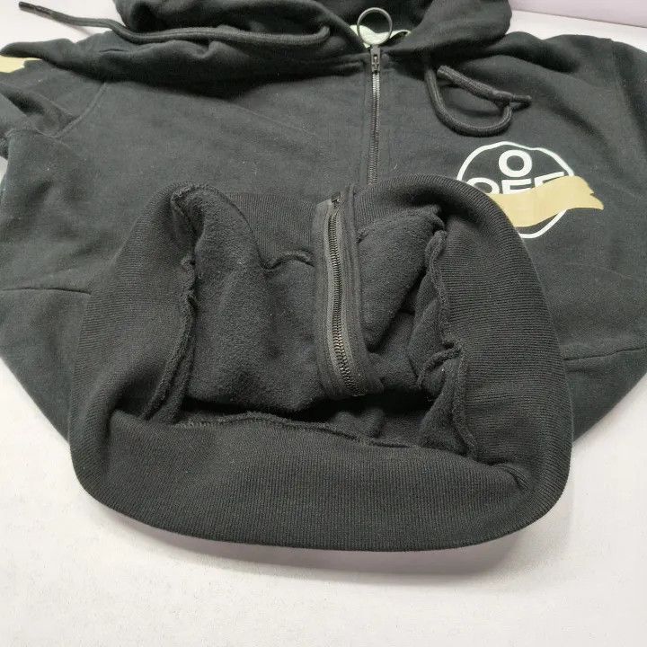 Off-White Off-White Black Hoodie with Gold Print 0079 Size US M / EU 48-50 / 2 - 9 Thumbnail