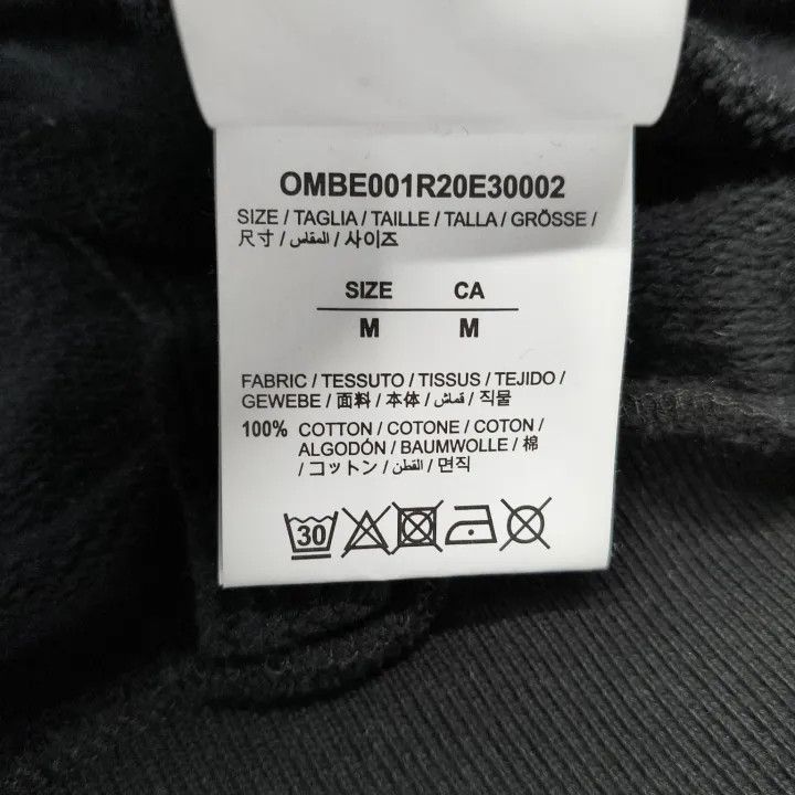 Off-White Off-White Black Hoodie with Gold Print 0079 Size US M / EU 48-50 / 2 - 5 Thumbnail