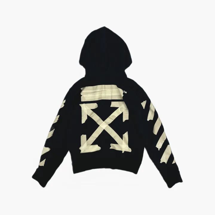 Off-White Off-White Black Hoodie with Gold Print 0079 Size US M / EU 48-50 / 2 - 3 Thumbnail