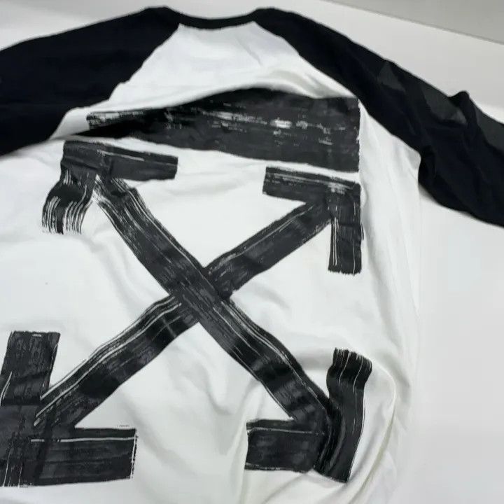 Off-White OFF-WHITE Color Block Long Sleeve T-Shirt 0079 Size US M / EU 48-50 / 2 - 6 Thumbnail