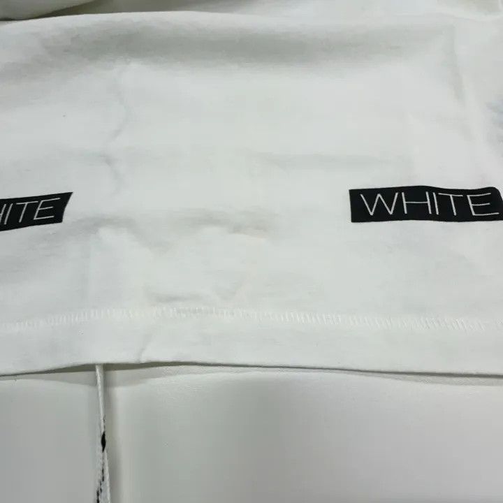 Off-White OFF-WHITE C/O Virgil Abloh Striped Long Sleeve T-Shirt 0079 Size US XS / EU 42 / 0 - 5 Thumbnail