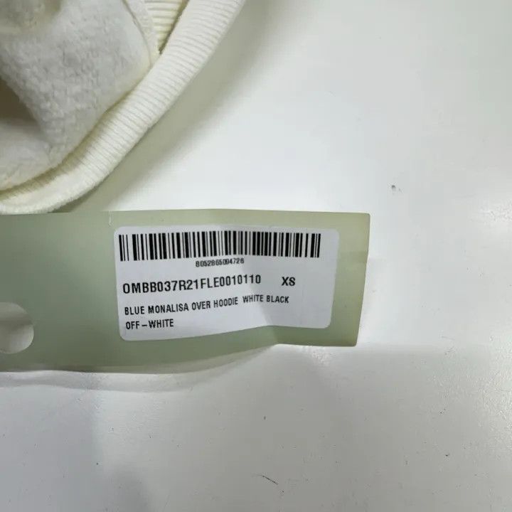 Off-White Off-White Mona Lisa Graphic Hoodie 0079 Size US XS / EU 42 / 0 - 3 Thumbnail