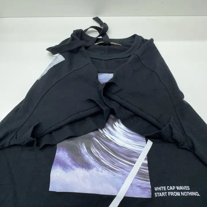 Off-White Off-White Black Graphic Tee for Men 0079 Size US S / EU 44-46 / 1 - 6 Thumbnail