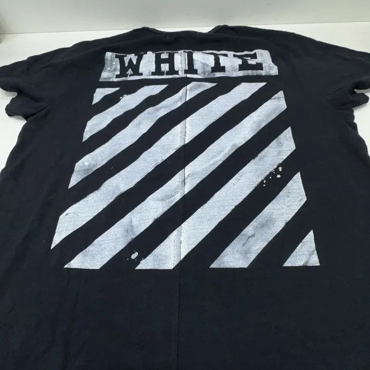 Off-White Off-White Black Graphic Tee for Men 0079 Size US S / EU 44-46 / 1 - 4 Thumbnail