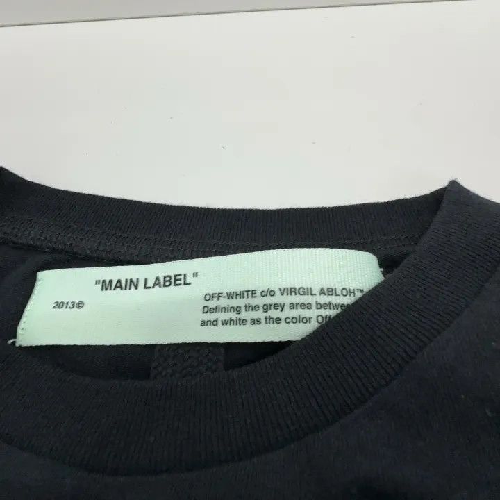 Off-White OFF-WHITE Loose-Fit Graphic Cotton T-Shirt 0079 Size US XS / EU 42 / 0 - 3 Thumbnail