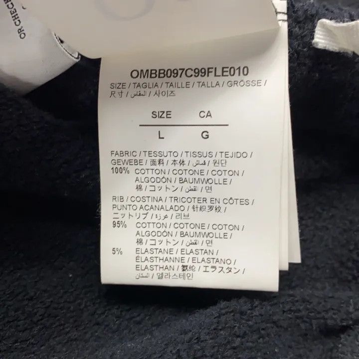 Off-White Off-White Black Graphic Hoodie for Men 0079 Size US L / EU 52-54 / 3 - 5 Thumbnail
