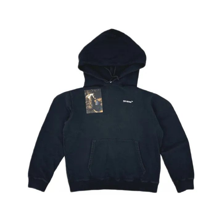 Off-White Off-White Black Graphic Hoodie for Men 0079 Size US L / EU 52-54 / 3 - 2 Thumbnail