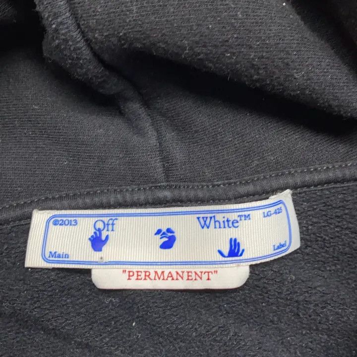 Off-White Off-White Black Graphic Hoodie for Men 0079 Size US L / EU 52-54 / 3 - 4 Thumbnail