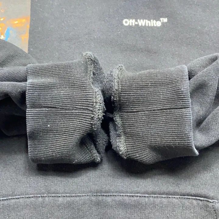 Off-White Off-White Black Graphic Hoodie for Men 0079 Size US L / EU 52-54 / 3 - 11 Thumbnail