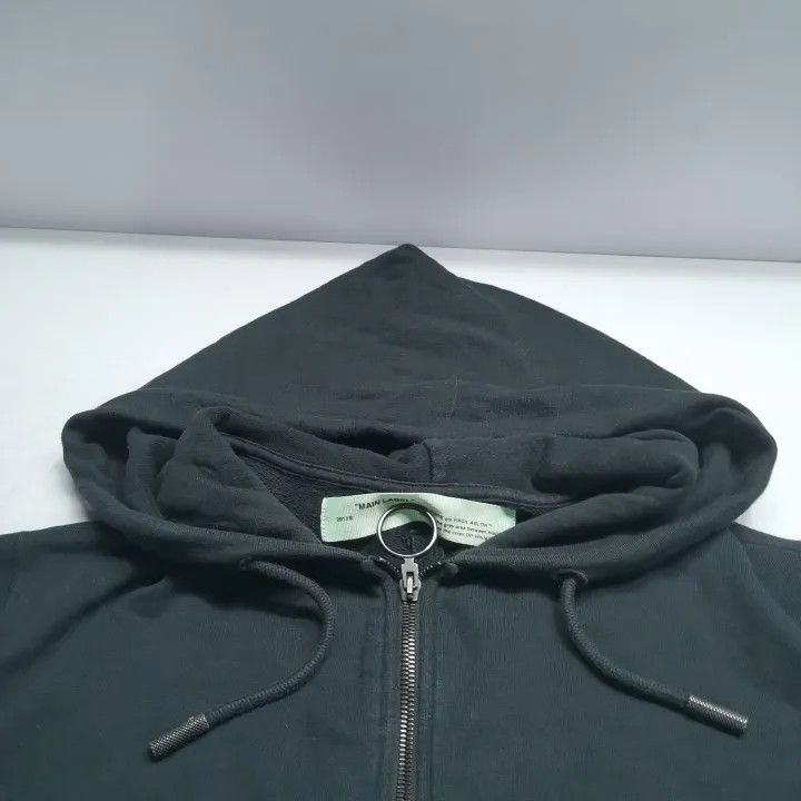 Off-White Off-White Artistic Arrow Print Hooded Sweatshirt 0079 Size US S / EU 44-46 / 1 - 6 Thumbnail