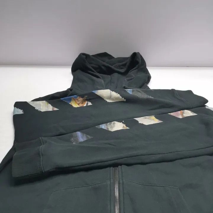 Off-White Off-White Artistic Arrow Print Hooded Sweatshirt 0079 Size US S / EU 44-46 / 1 - 7 Thumbnail