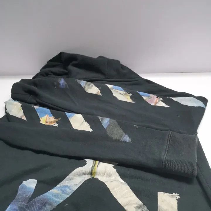 Off-White Off-White Artistic Arrow Print Hooded Sweatshirt 0079 Size US S / EU 44-46 / 1 - 9 Thumbnail