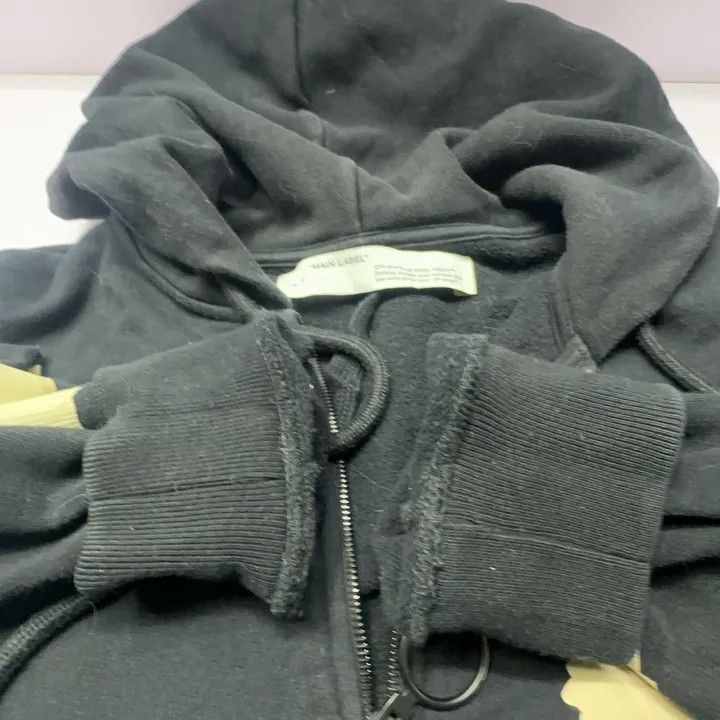 Off-White Off-White Black Hoodie with Arrow Print 0079 Size US M / EU 48-50 / 2 - 9 Thumbnail