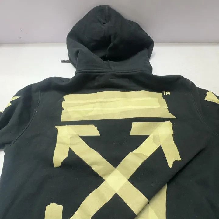 Off-White Off-White Black Hoodie with Arrow Print 0079 Size US M / EU 48-50 / 2 - 6 Thumbnail
