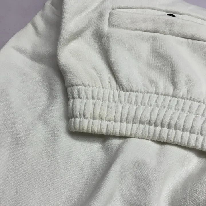 Off-White Off-White White Logo Elastic Waist Shorts 0079 Size US 27 - 4 Thumbnail