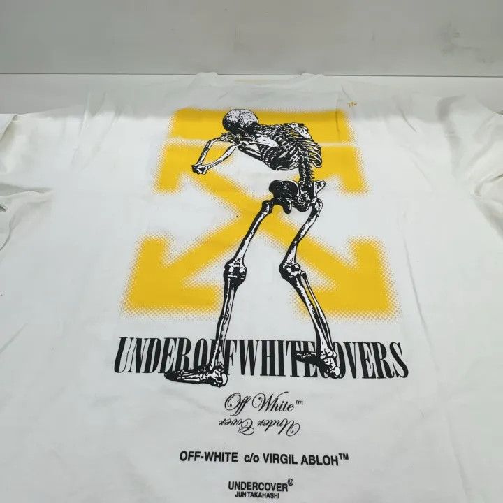 Off-White Off-White Logo Print Casual White T-Shirt 0079 Size US M / EU 48-50 / 2 - 12 Thumbnail