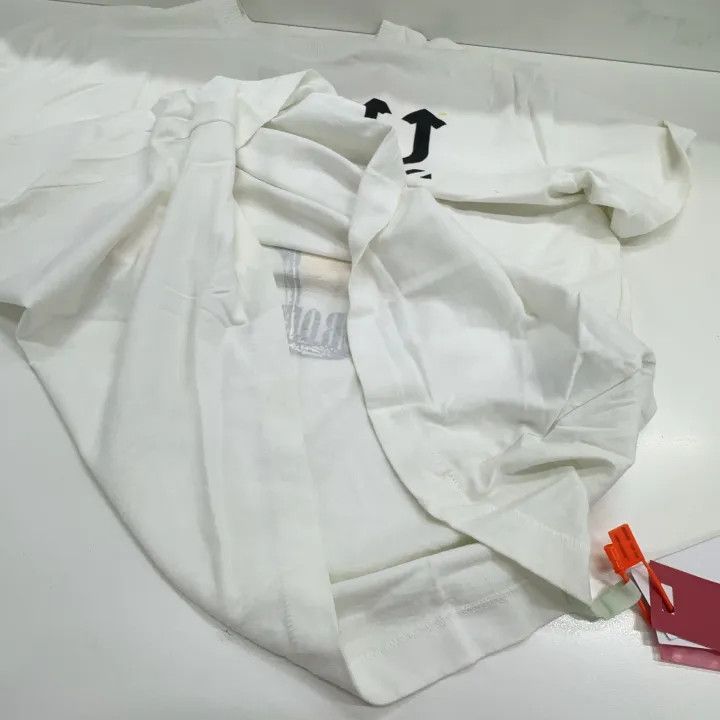 Off-White Off-White Logo Print Casual White T-Shirt 0079 Size US M / EU 48-50 / 2 - 11 Thumbnail