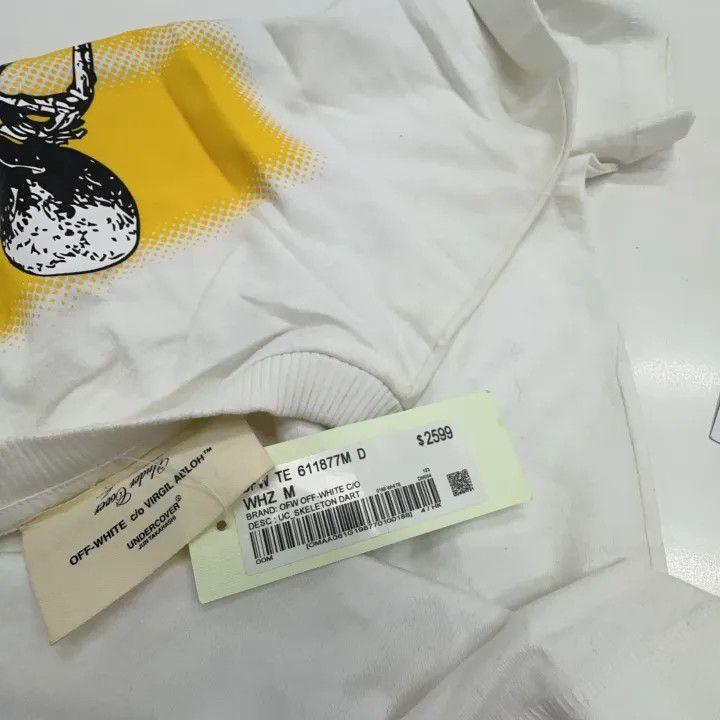 Off-White Off-White Logo Print Casual White T-Shirt 0079 Size US M / EU 48-50 / 2 - 4 Thumbnail