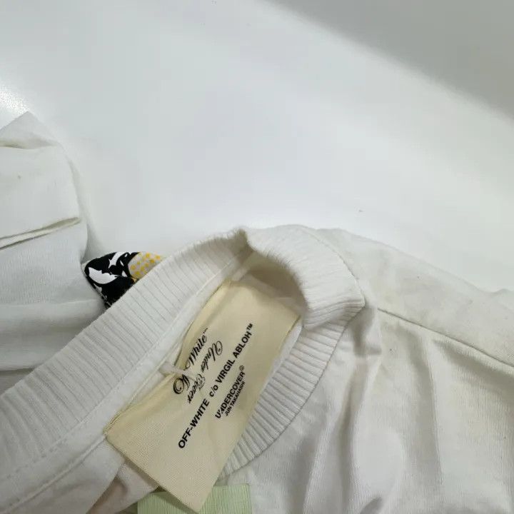 Off-White Off-White Logo Print Casual White T-Shirt 0079 Size US M / EU 48-50 / 2 - 5 Thumbnail