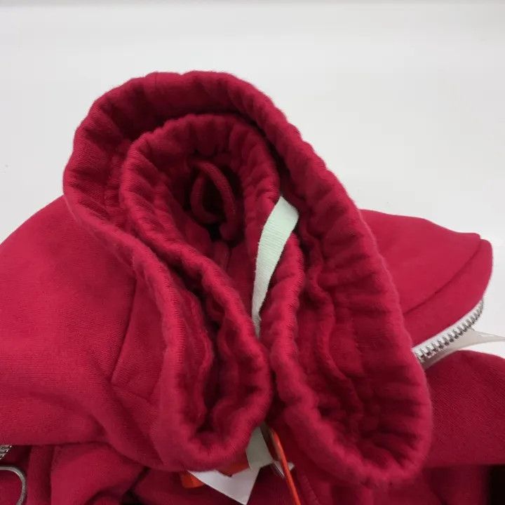 Off-White Off-White Logo Print Red Jogger Pants 0079 Size US 27 - 5 Thumbnail