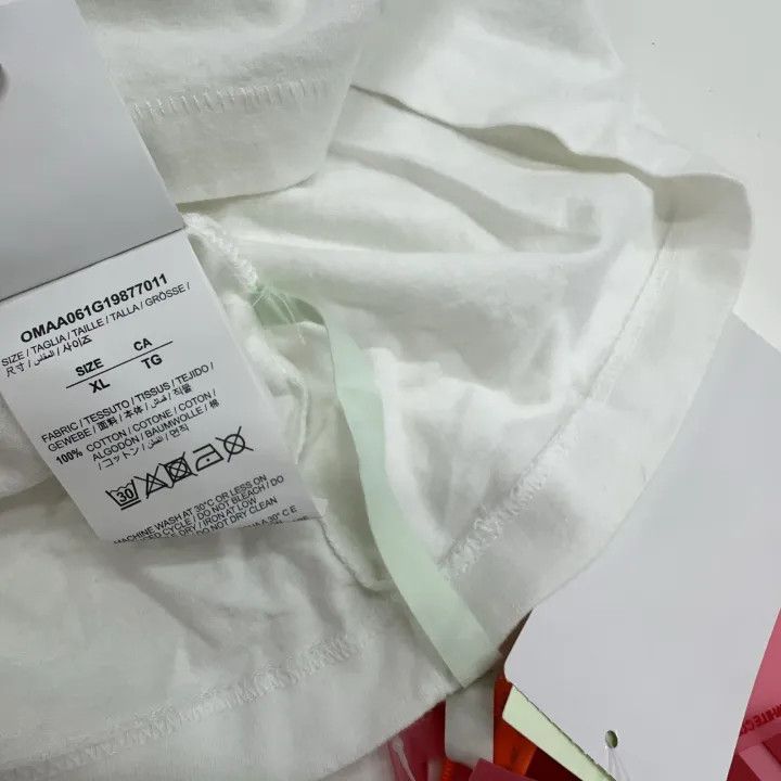 Off-White Off-White Graphic Print Crew Neck T-Shirt 0079 Size US XL / EU 56 / 4 - 3 Thumbnail