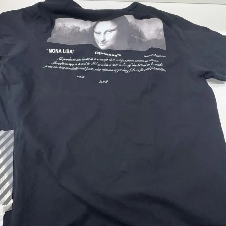 Off-White Off-White Mona Lisa Graphic T-Shirt 0079 Size US M / EU 48-50 / 2 - 5 Thumbnail