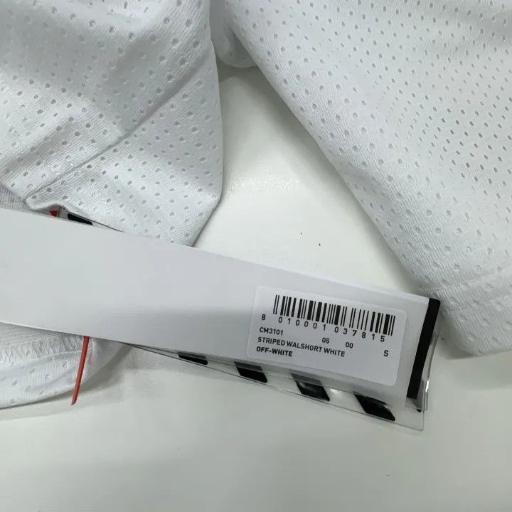 Off-White Off-White Printed Unisex Summer Shorts 0079 Size US 26 / EU 42 - 5 Thumbnail