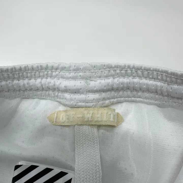 Off-White Off-White Printed Unisex Summer Shorts 0079 Size US 26 / EU 42 - 2 Thumbnail