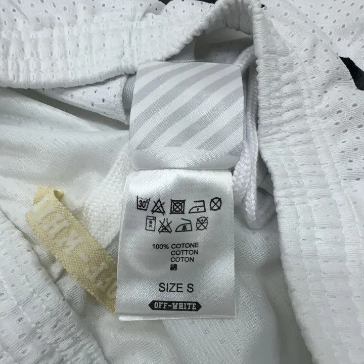 Off-White Off-White Printed Unisex Summer Shorts 0079 Size US 26 / EU 42 - 3 Thumbnail