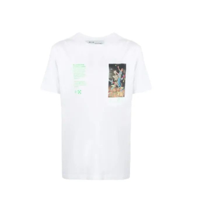 Off-White Off-White Graphic Print Short Sleeve T-shirt 0079 Size US M / EU 48-50 / 2 - 2 Thumbnail