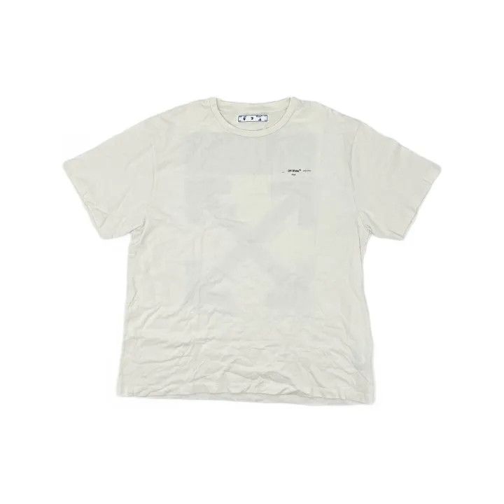 Off-White OFF-WHITE Casual Loose Fit Short Sleeve T-Shirt 0079 Size US L / EU 52-54 / 3 - 2 Thumbnail