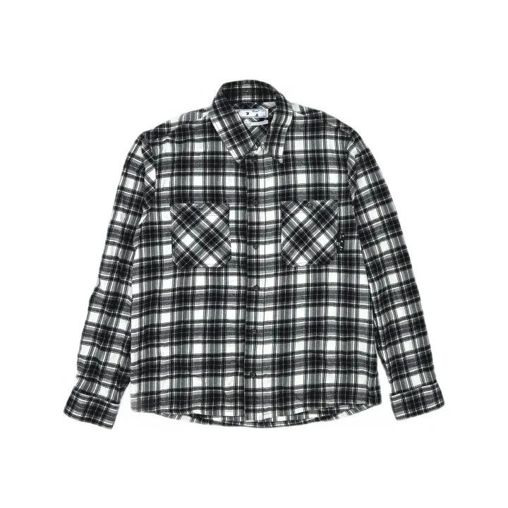 Off-White Off-White Black Checkered Long Sleeve Shirt 0079 Size US L / EU 52-54 / 3 - 2 Thumbnail