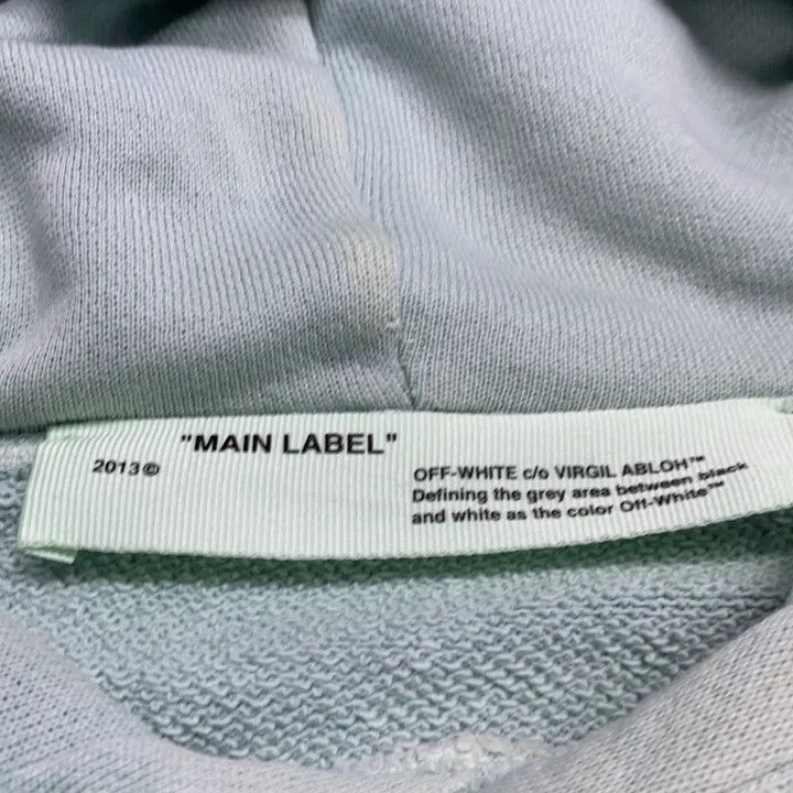 Off-White Off-White Graphic Print Hooded Sweatshirt 0079 Size US M / EU 48-50 / 2 - 5 Thumbnail