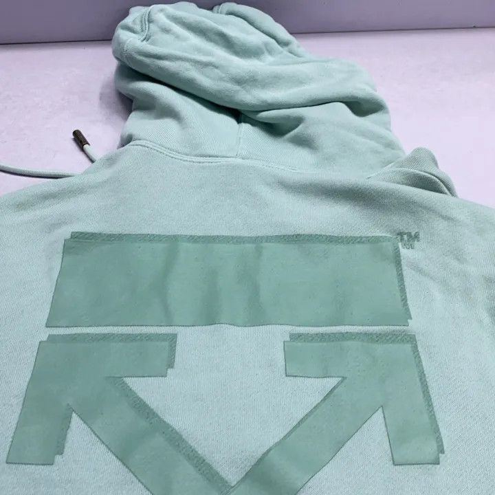 Off-White Off-White Graphic Print Hooded Sweatshirt 0079 Size US M / EU 48-50 / 2 - 6 Thumbnail