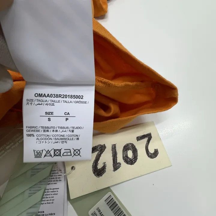 Off-White OFF-WHITE Tape Arrows Print T-Shirt for Men 0079 Size US S / EU 44-46 / 1 - 4 Thumbnail