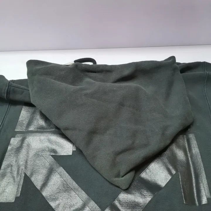 Off-White Off-White Black Logo Embroidered Hoodie 0079 Size US XS / EU 42 / 0 - 5 Thumbnail