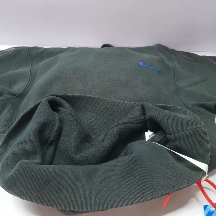 Off-White Off-White Black Logo Embroidered Hoodie 0079 Size US XS / EU 42 / 0 - 10 Thumbnail