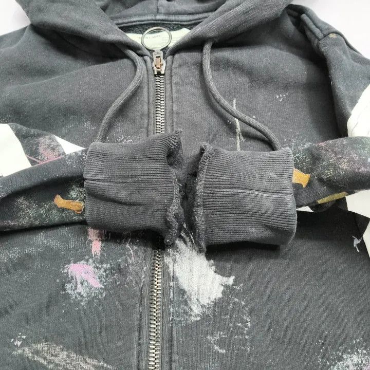 Off-White OFF-WHITE Galaxy Brush Hoodie in Black 0079 Size US M / EU 48-50 / 2 - 6 Thumbnail
