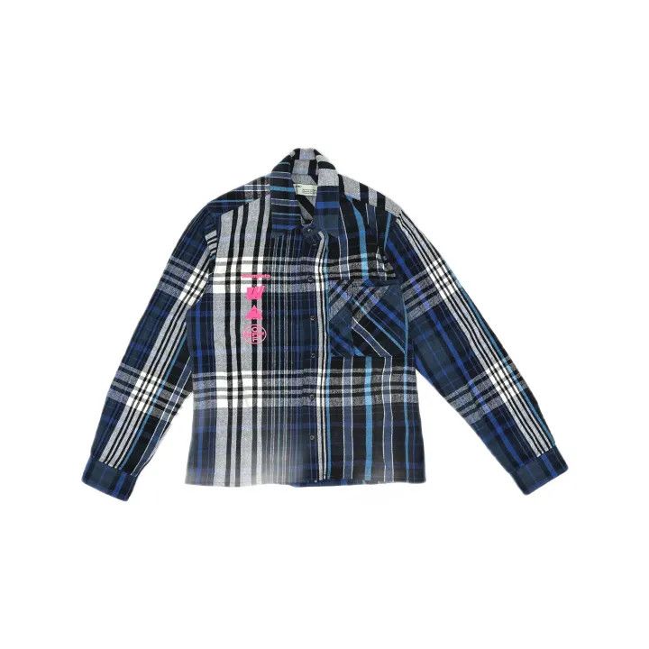 Off-White Off-White FW19 Mariana De Silva Check Shirt 0079 Size US S / EU 44-46 / 1 - 2 Thumbnail