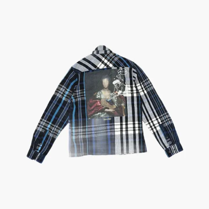 Off-White Off-White FW19 Mariana De Silva Check Shirt 0079 Size US S / EU 44-46 / 1 - 3 Thumbnail
