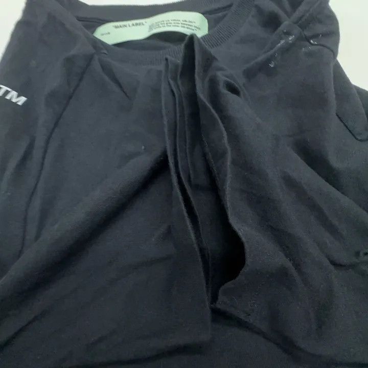 Off-White OFF-WHITE Black Graphic Cotton T-shirt 0079 Size US XL / EU 56 / 4 - 6 Thumbnail