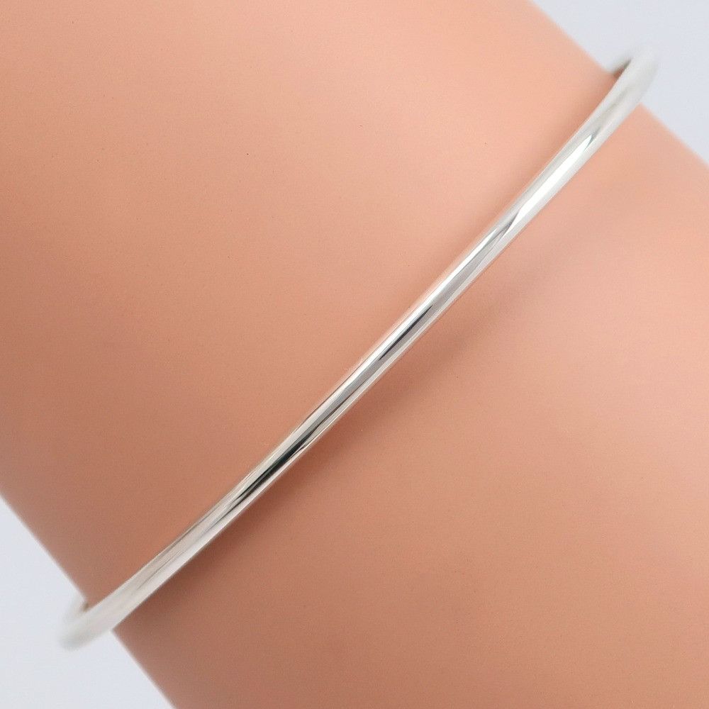 Tiffany & Co. Tiffany & Co. Tiffany Love Knot Silver Au750 Bracelet Metal Bangle Size ONE SIZE - 3 Thumbnail