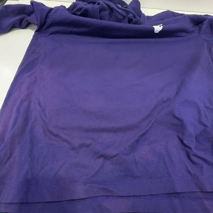 Off-White Off-White Purple Oversized Layered Hoodie for Men 0079 Size US XS / EU 42 / 0 - 6 Thumbnail