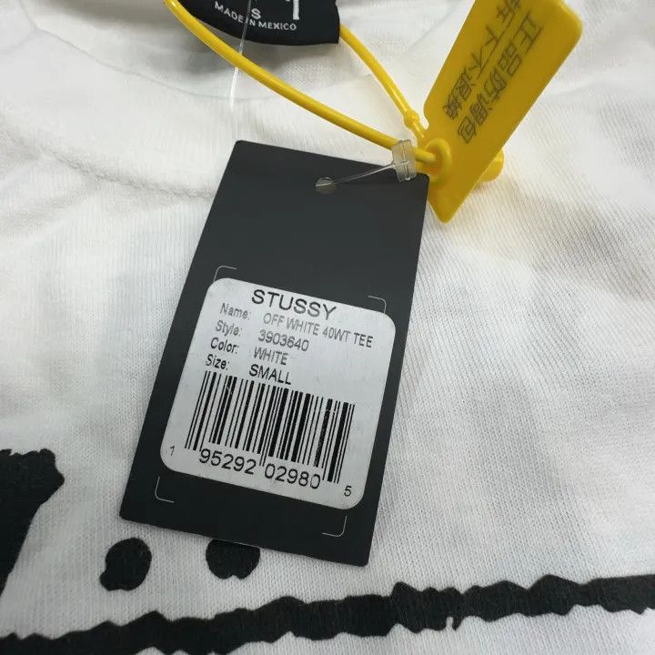 Off-White Stussy x OFF-WHITE World Tour Logo Retro T-shirt 0079 Size US S / EU 44-46 / 1 - 5 Thumbnail