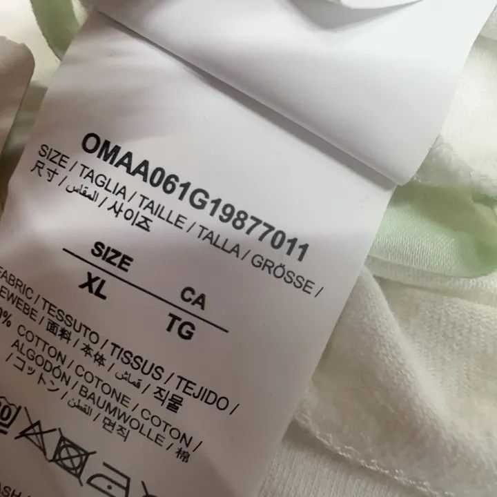Off-White Off-White Graphic Short Sleeve T-shirt 0079 Size US XL / EU 56 / 4 - 3 Thumbnail