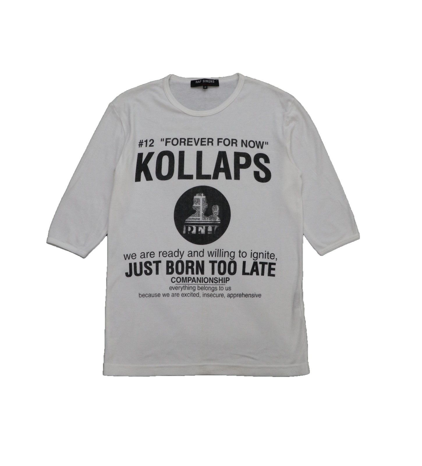 Raf Simons Raf Simons Kollaps 2005 10th Anniversary Limited  