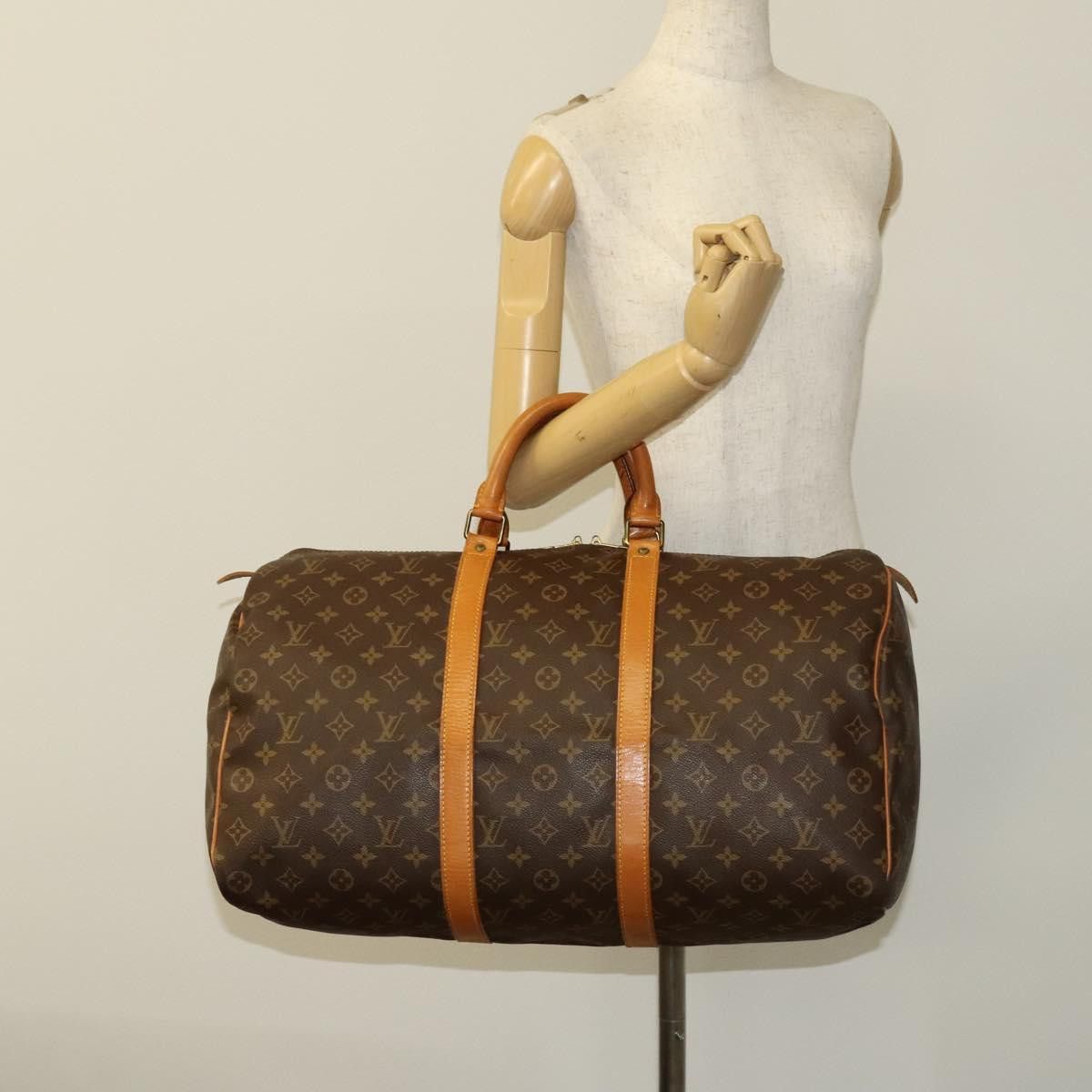 Louis Vuitton Louis Vuitton Keepall 50 travel Size ONE SIZE - 15 Thumbnail